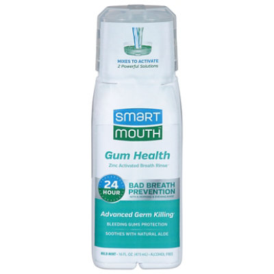 Smartmouth Gum Health Activated Breath Rinse 16Oz - 16 Fl.Oz. - Image 3