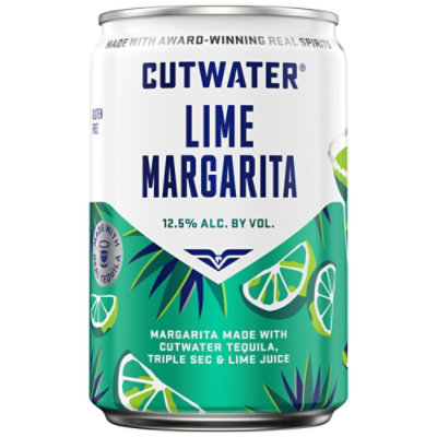 Cutwater Rtd Mini Tequila Lime Margarita - 200 Ml - Image 1