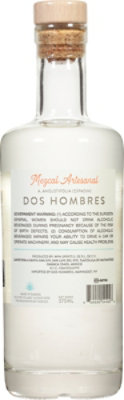 Dos Hombres Mezcal Artesanal Joven Espadin - 375 Ml - Image 4