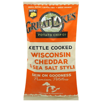 Great Lakes Wisconsin Cheddar And Sea Salt - 8 Oz - Image 2