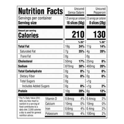 Carando Duo Salgen & Pepperoni Dry Sausage - 5 Oz - Image 3