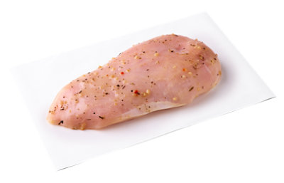 Chicken Breasts Savory Garlic Marinade Up To 10% Solution - LB