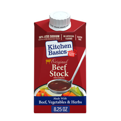 Kitchen Basics Beef Stock Original - 8.25 Oz - Image 1