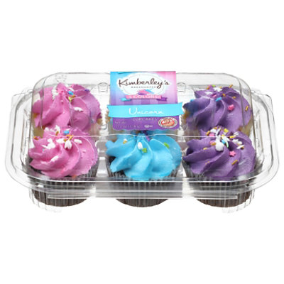 Kb Unicorn Cupcakes 6 Count - 11.2 Oz - Image 2