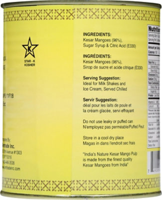 Indias Nature Pulp Kesar Mango - 29 Oz - Image 6