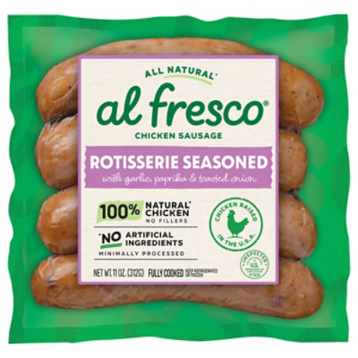 Alfresco Chicken Sausage Rotisserie Seasoned - 11 Oz - Image 3