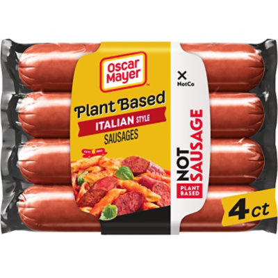 Oscar Mayer Plant Based Hot Dogs Italian Style - 10.7 Oz - Image 1