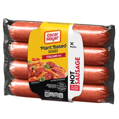 Oscar Mayer Plant Based Hot Dogs Italian Style - 10.7 Oz - Image 4