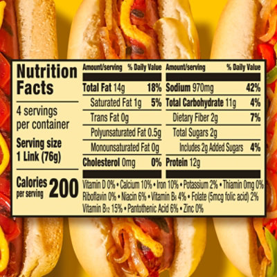 Oscar Mayer Plant Based Hot Dog - 10.7 Oz - Image 7