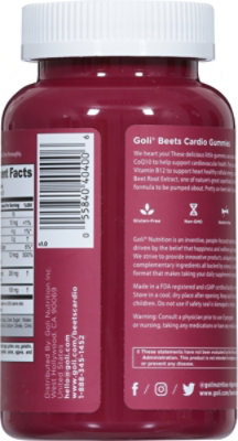 Goli Gummies,beets Cardio - 60 Count - Image 3
