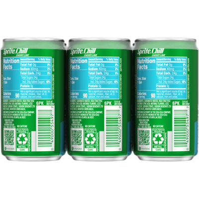 Sprite Chill Cherry Lime - 6-7.5 Fl. Oz. - Image 8