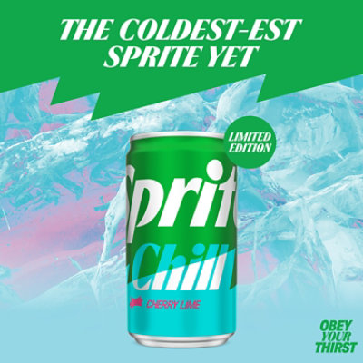Sprite Chill Cherry Lime - 6-7.5 Fl. Oz. - Image 2