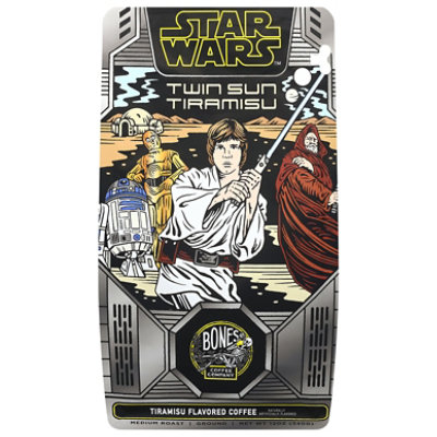 Bones Coffee Company Coffee Grnd Twn Sun Trms - 12 Oz - Image 1