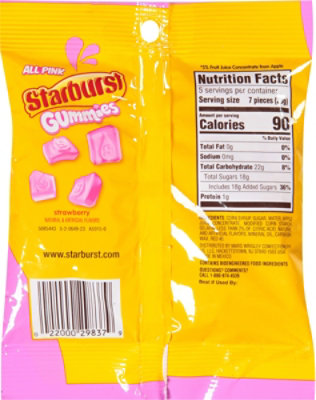 Starburst Gummies All Pink Peg Pack 5 Ounce Per Bag - 5 Oz - Image 6