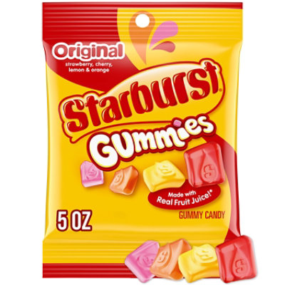 Starburst Gummies Original Peg Pack 5 Ounces Each - 5 Oz