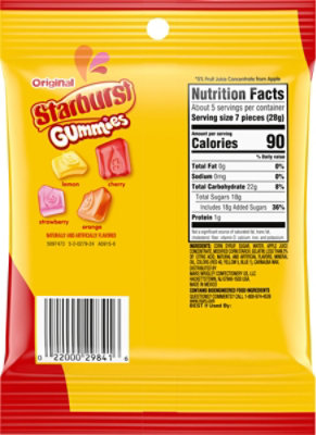 Starburst Gummies Original Peg Pack 5 Ounces Each - 5 Oz - Image 6