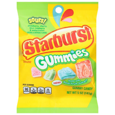 Starburst Gummies Sours Peg Pack 5 Ounces Per Bag - 5 Oz - Image 3