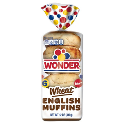 Wonder Wheat English Muffins - 12 Oz - Image 3