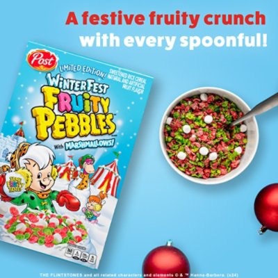 Pebbles Winterfest Marshmallow Fruity Pebbles - Each - Image 3