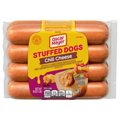 Oscar Mayer Chili Cheese Stuffed Dogs - 8 ct - Image 1