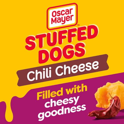 Oscar Mayer Chili Cheese Stuffed Dogs - 8 ct - Image 2