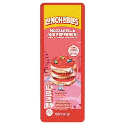 Oscar Mayer Lunchables Pepperoni And Mozzarella Cracker Stackers Value Lunchables Tray - 1.3 Oz - Image 3