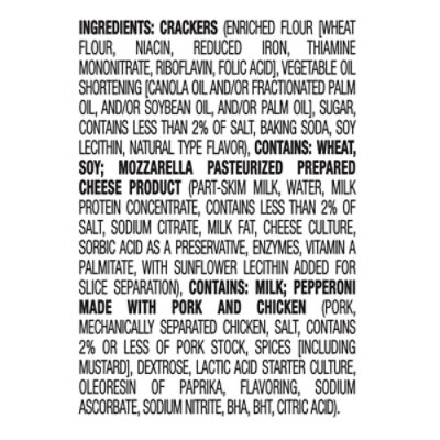 Lunchables Pepperoni and Mozzarella Cracker Stackers Value Lunchables - 1.3 Oz - Image 4