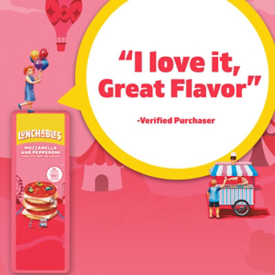 Lunchables Pepperoni and Mozzarella Cracker Stackers Value Lunchables - 1.3 Oz - Image 5