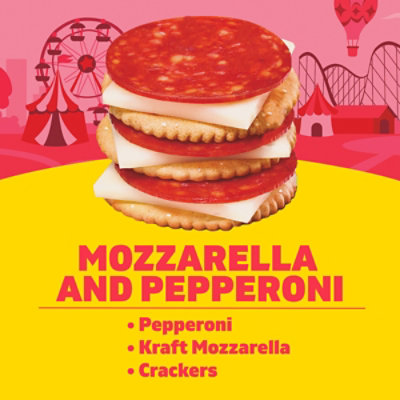 Lunchables Pepperoni and Mozzarella Cracker Stackers Value Lunchables - 1.3 Oz - Image 3