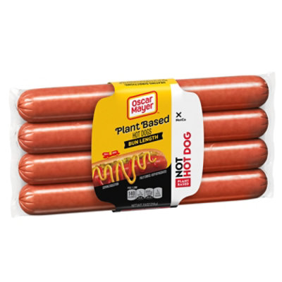 Oscar Mayer Plant Based Hot Dogs Bun Lenght - 7.5 Oz - Image 3