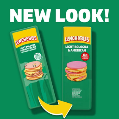 Lunchables Light Bologna and American Cracker Stackers Snack Kit - 1.9 Oz - Image 3
