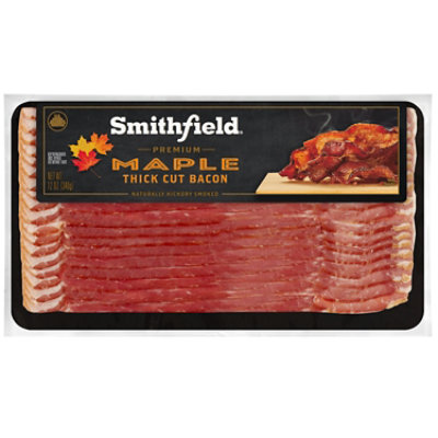 Smithfield Smoked Bacon Maple Hickory - 12 Oz - Image 1