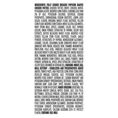 Lunchables Dunkables Chicken Poppers with Ranch & Ketchup-Style Dip Snack Kit - 2.9 Oz - Image 4