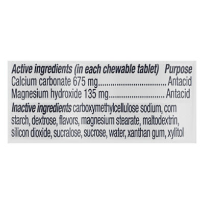 Rolaids Extra Strength Extra Strength Multi-symptom Stomach Chewable Tablet Mint - 30 Count - Image 3