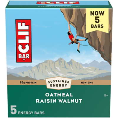 Clif 5pack Oatmeal Raisin Walnut - 2.4 Oz - Image 1