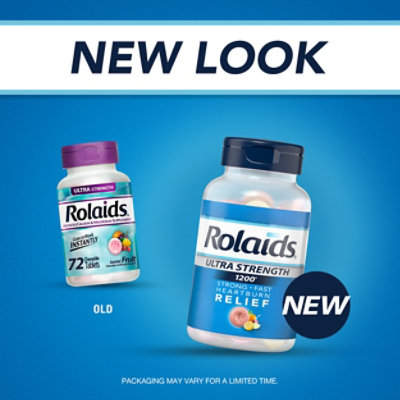 Rolaids Ultra Strength Ultra Strength Multi-symptom Stomach Chewable Tablet Assorted Fruit - 72 Count - Image 3