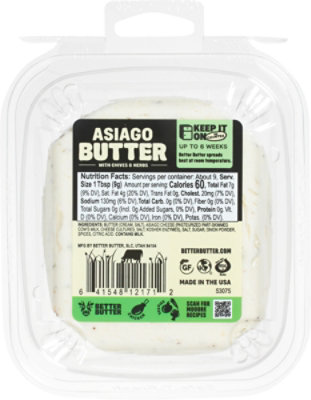 Better Butter Asiago And Chive Butter - 3 Oz - Image 5