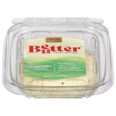 Better Butter Asiago And Chive Butter - 3 Oz - Image 1