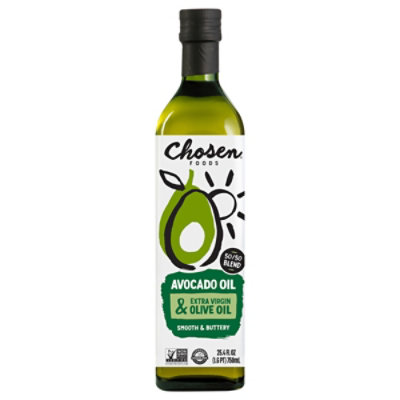 Chosen Foods 5050 Blend Avocado Extra Virgin Olive Oil - 750 Ml
