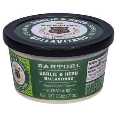 Sartori Spread And Dip Garlic Herb - 7.5 Oz - Image 3