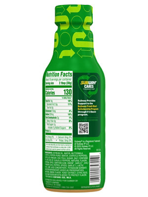 Subway Baja Chipotle Sauce Oz Bottle - 16 Fl.Oz. - Image 5