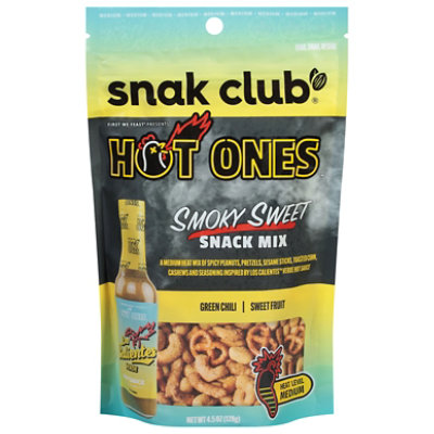 Snak Club Hot Ones Smoky Sweet Snack Mix - 4.5 Oz - Image 1