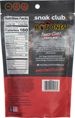 Snak Club Hot Ones Tangy Chili Snack Mix - 4.5 Oz - Image 5