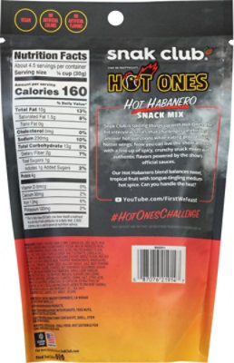 Snak Club Snack Mix Hot Ones Habanero - 4.5 Oz - Image 6