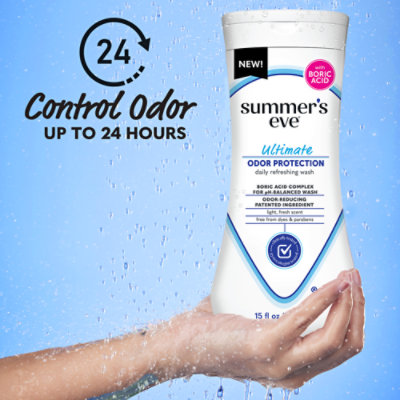 Summer's Eve Ultimate Odor Protection Wash - 15 Fl.Oz. - Image 2