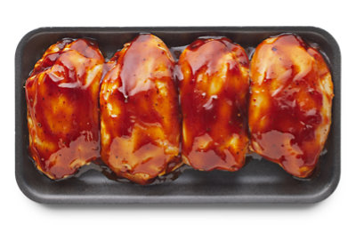 Chicken Thighs Boneless Teriyaki Marinade Up To 10% Solution Multi Meal Deal - 1.50 Lb - Image 1