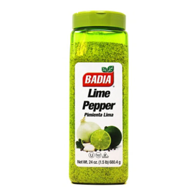 Badia Seasoning Pepper Lime - 24 Oz - Image 1