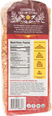 One Mighty Mill Bread 100% Whole Wheat Powergrain - 24.5 Oz - Image 5
