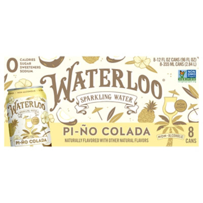 Waterloo Pi-no Colada 8 Pack - 12 Fl. Oz. - Image 3