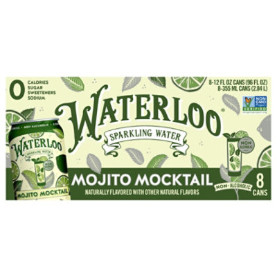 Waterloo Mojito Mocktail 8 Pack - 12 Fl. Oz. - Image 3